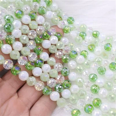 10 mm runde Glasperlen